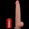 Dildo King size z ruchomą skórą Dual Layer Dong 34cm